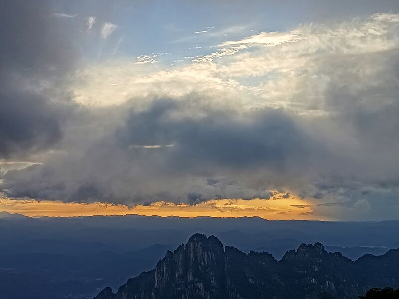 File:黄山 晚霞.jpg